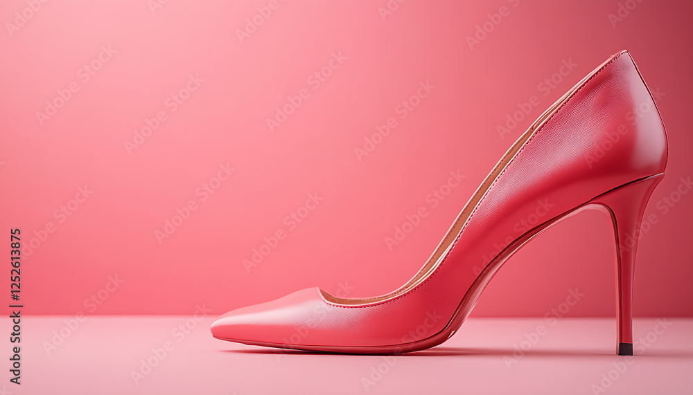 A high-heeled shoe product A high-heeled shoe product