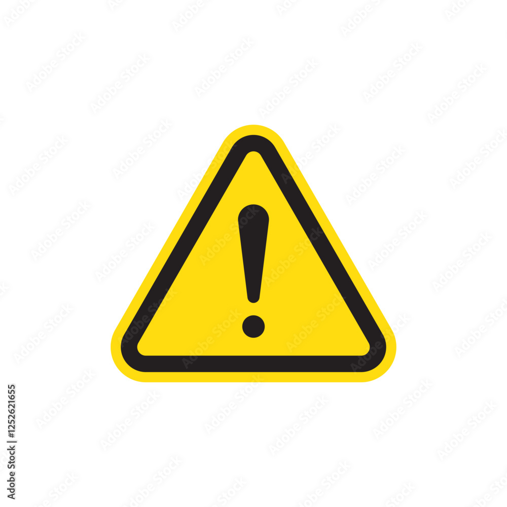 Exclamation and Caution mark symbol template, Warning and danger icon Exclamation and Caution mark symbol template, Warning and danger icon