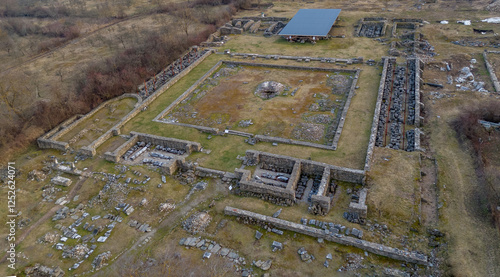Fotografie Ulpia Traiana Augusta Dacica Sarmizegetusa was the capital of Roman Dacia