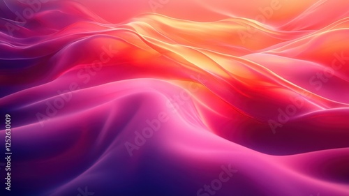 Wallpaper Mural Vibrant Colorful Wave Patterns in Abstract Fluid Motion Artwork Torontodigital.ca