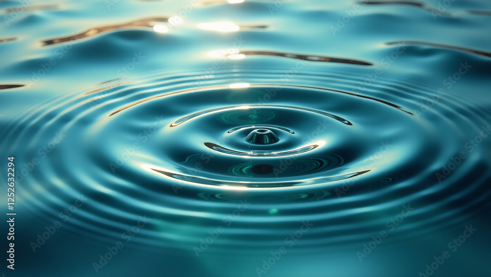 Water Ripple Texture, Abstract Reflection (16:9) Water Ripple Texture, Abstract Reflection (16:9)