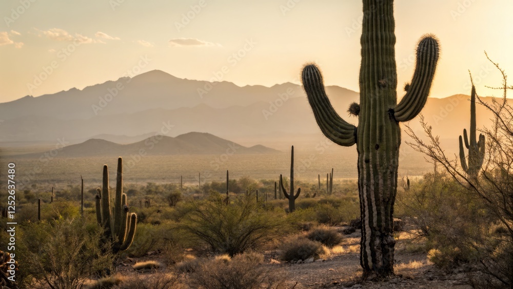 Golden Hour Desert Bloom: Luxury Botanical Portrait Photography Golden Hour Desert Bloom: Luxury Botanical Portrait Photography
