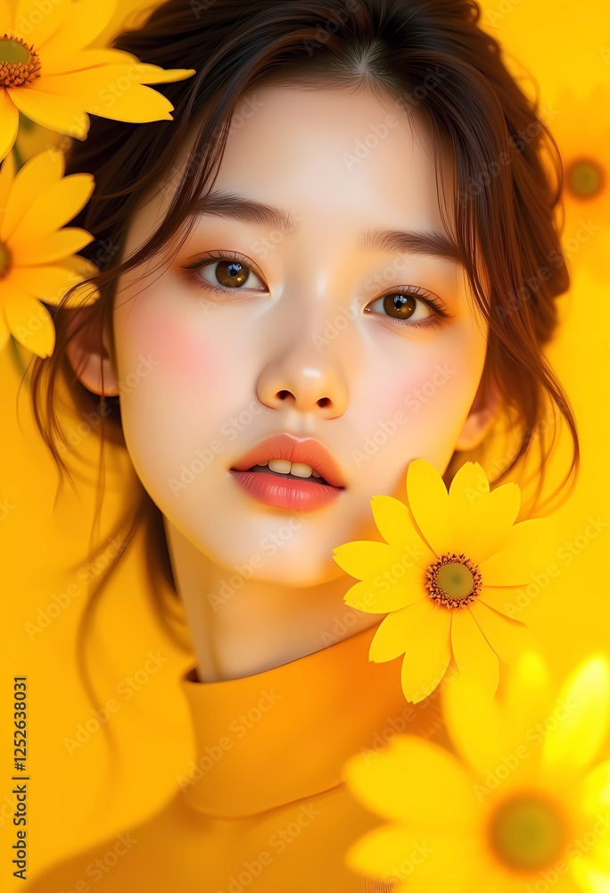 Yellow Aesthetic Portrait Yellow Aesthetic Portrait