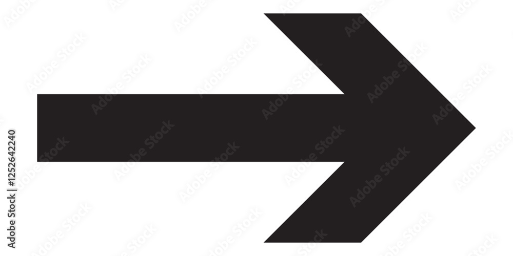 Long arrow. Black arrow pointing right. Black large arrow pointing right. Bold thine long arrow. Vector illustration. Long arrow icon Vector. Long arrow isolated on white background. Long arrow. Black arrow pointing right. Black large arrow pointing right. Bold thine long arrow. Vector illustration. Long arrow icon Vector. Long arrow isolated on white background.