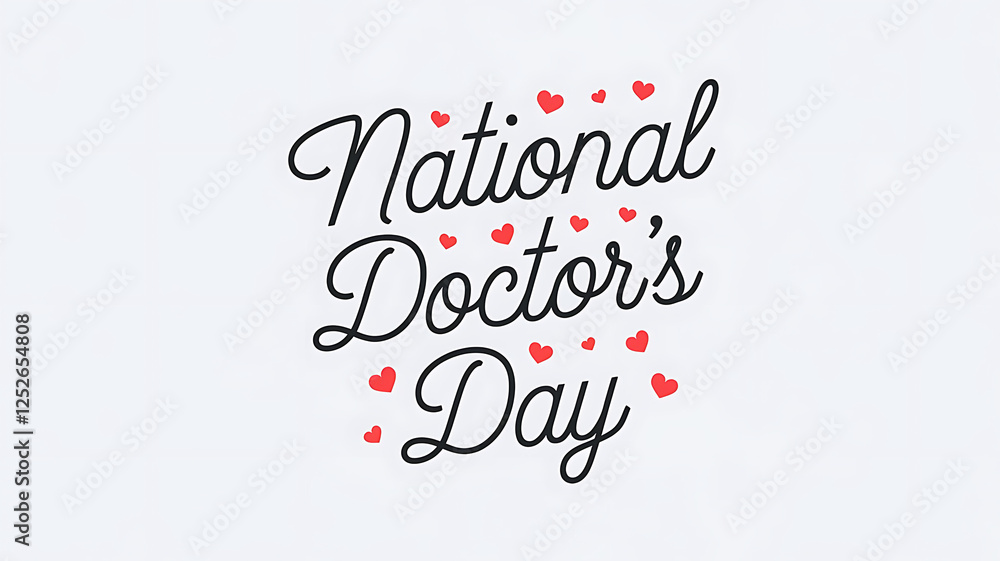 Fototapeta premium National Doctor's Day