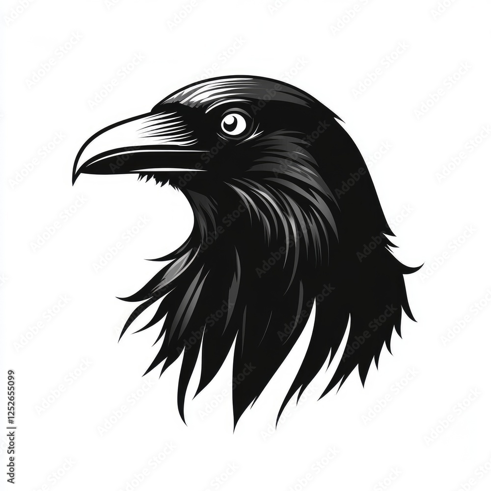 Fototapeta premium eagle head vector