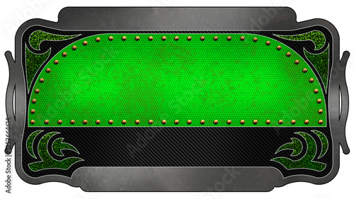 Fotografie Plate 5a Green - No Black Banner