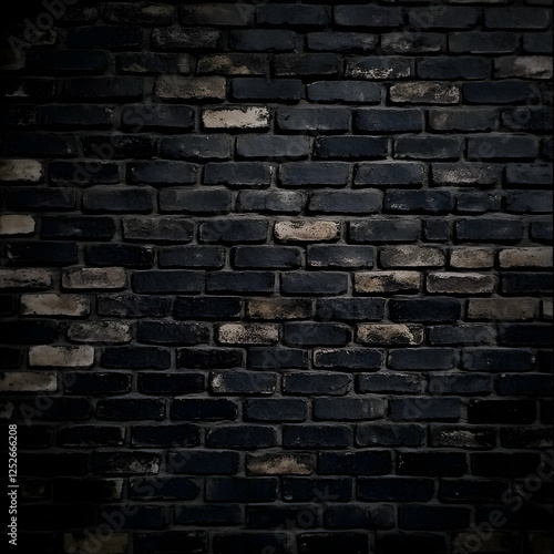 Dark Brick Wall Background ...