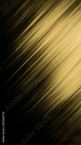 Abstract Gold Diagonal Line...