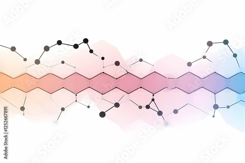 Abstract Background Hexagon...