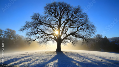 Winter Sunrise Landscape Ph...