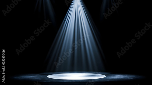 Stage Spotlight Illustration