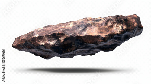 3D Render of a Dark Brown A...
