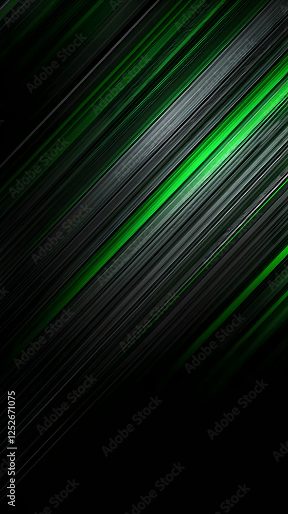 Dynamic Green Black Abstract Background Illustration Dynamic Green Black Abstract Background Illustration