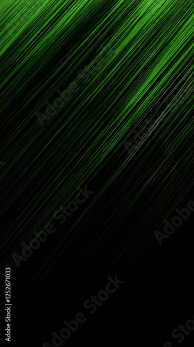 Abstract Green Diagonal Lin...