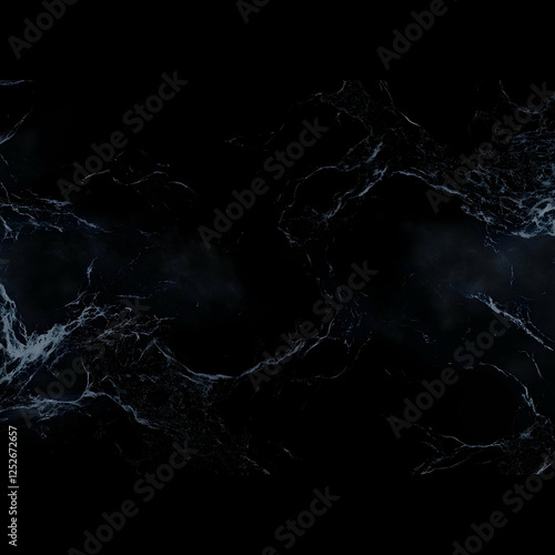 Abstract Dark Blue Water Ba...