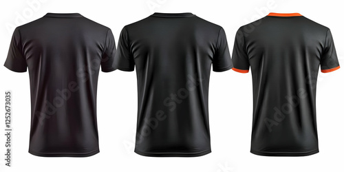 Black Polo Shirt Mockup 3D ...