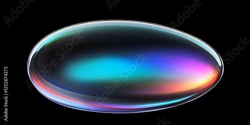 Abstract 3D Bubble Background
