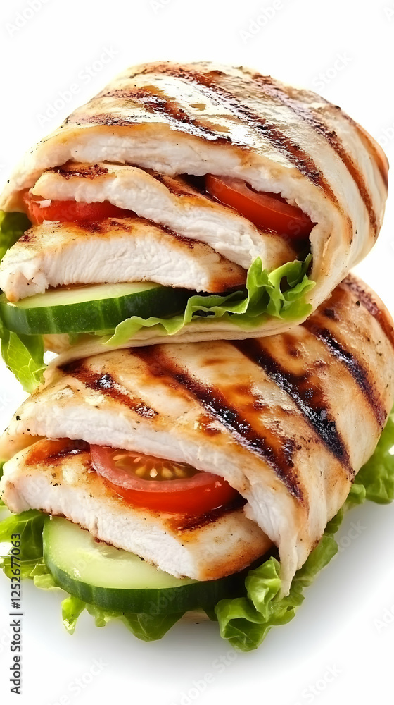 Grilled Chicken Wrap Food Photo Grilled Chicken Wrap Food Photo