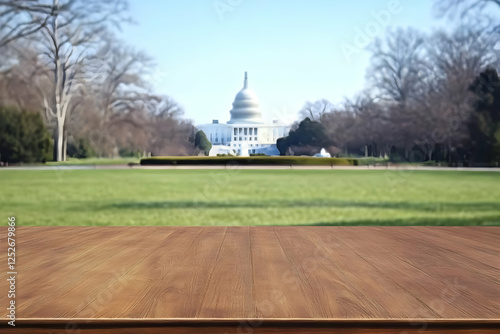 Wooden Tabletop Background ...