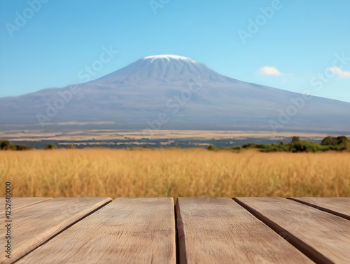 Serene Mountain Landscape W...