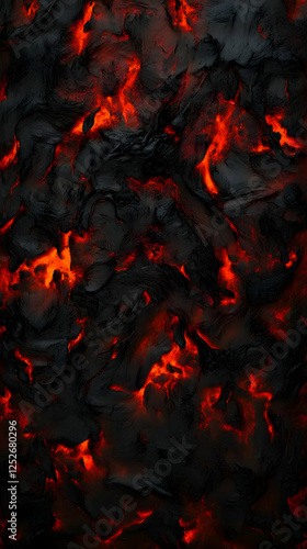 Molten Lava 3D Background T...