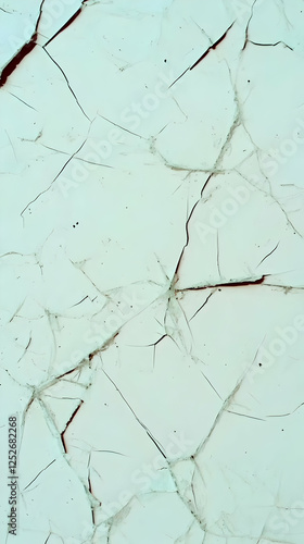 Cracked Paint Abstract Back...