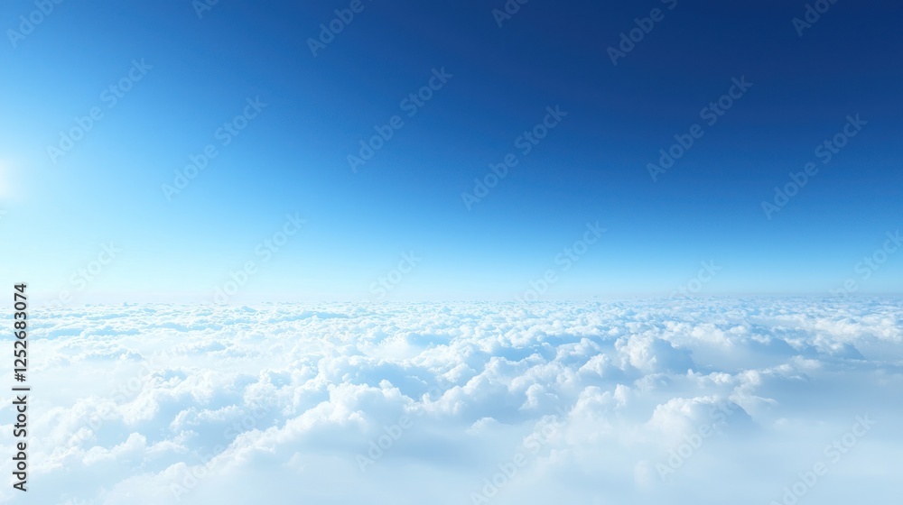 Fototapeta premium blue sky and clouds