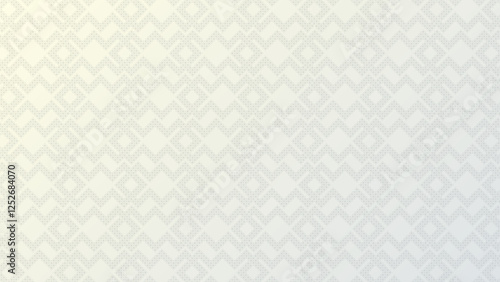 Vector abstract geometric floral seamless pattern. Subtle light color background. Simple minimal oriental ornament. Delicate texture with diamond shapes, stars, rhombuses, grid. Repeat design