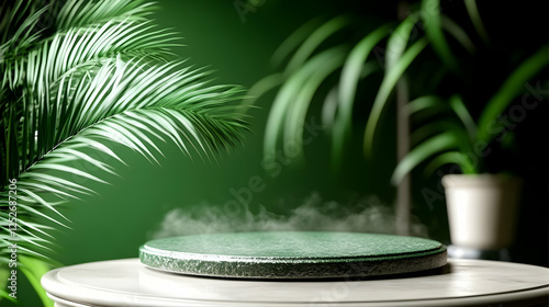 Green 3D Product Display Pl...