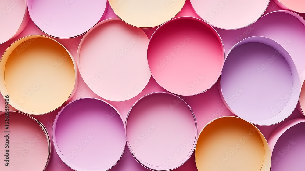 Pastel circles, abstract design, background texture Pastel circles, abstract design, background texture