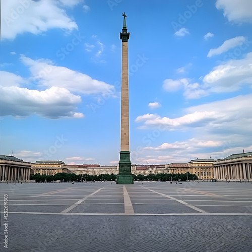 Tall Monumental Column in C...