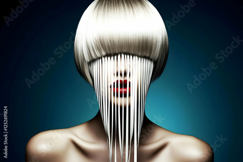 Abstract Fashion Illustrati...