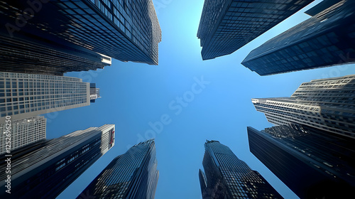 Cityscape Illustration: Sky...