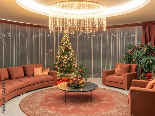 Cozy Christmas Living Room ...