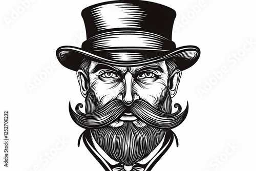 Elegant Gentleman Illustrat...