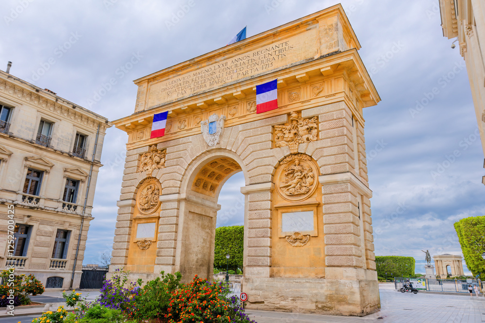 Obraz premium Arc de Triomphe in Montpellier