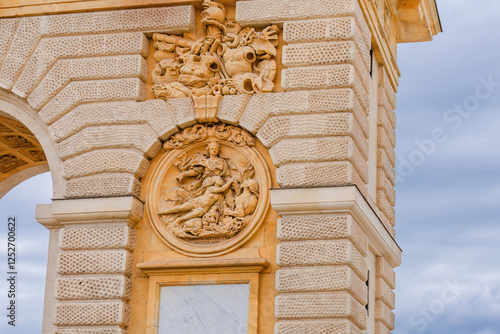 Obraz na płótnie Arc de Triomphe in Montpellier w salonie