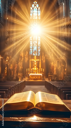 Church Interior Illustratio...