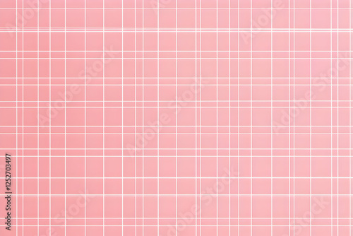 Pink Grid Background Illust...