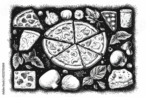 Pizza Illustration: A Delic...