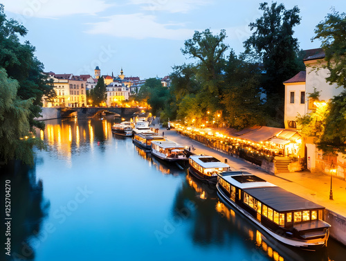 Evening Riverboats by City ...