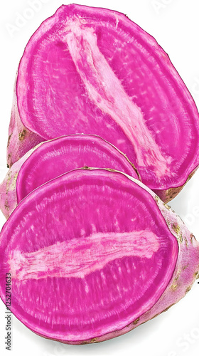 Vibrant Pink Sweet Potato S...