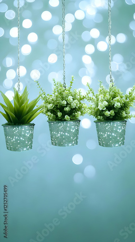 Hanging Plants Illustration...