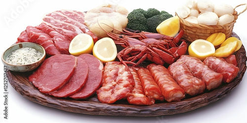 Delicious Seafood and Meat ...
