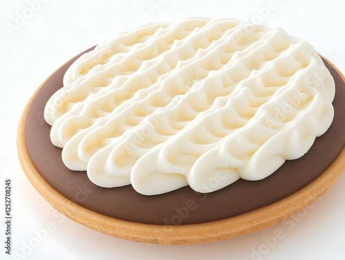 Creamy Chocolate Tart Illus...