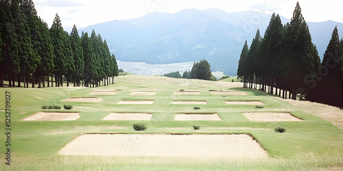 Serene Golf Course Landscap...