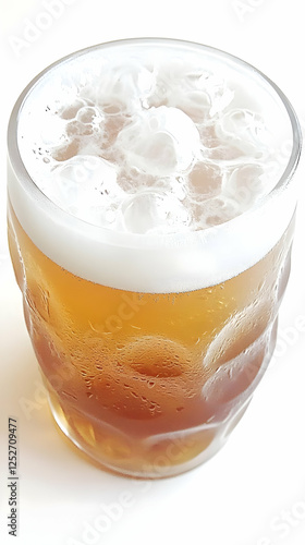 Iced Beer Glass, Refreshing...