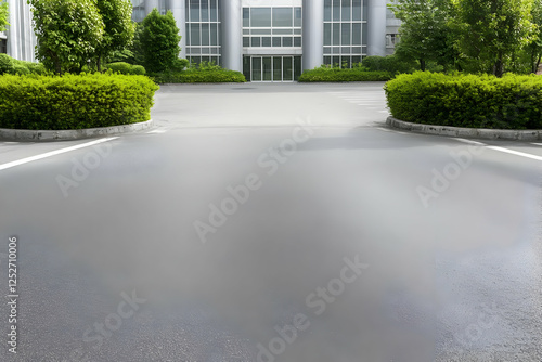 Asphalt Parking Lot Backgro...