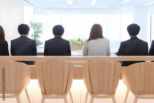 Businesspeople Meeting Illu...